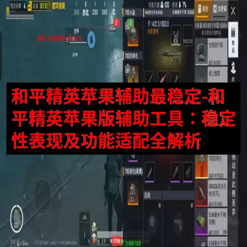 和平精英苹果辅助最稳定-和平精英苹果版辅助工具：稳定性表现及功能适配全解析